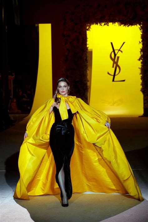 fashion channel yves saint laurent haute couture|yves saint laurent style.